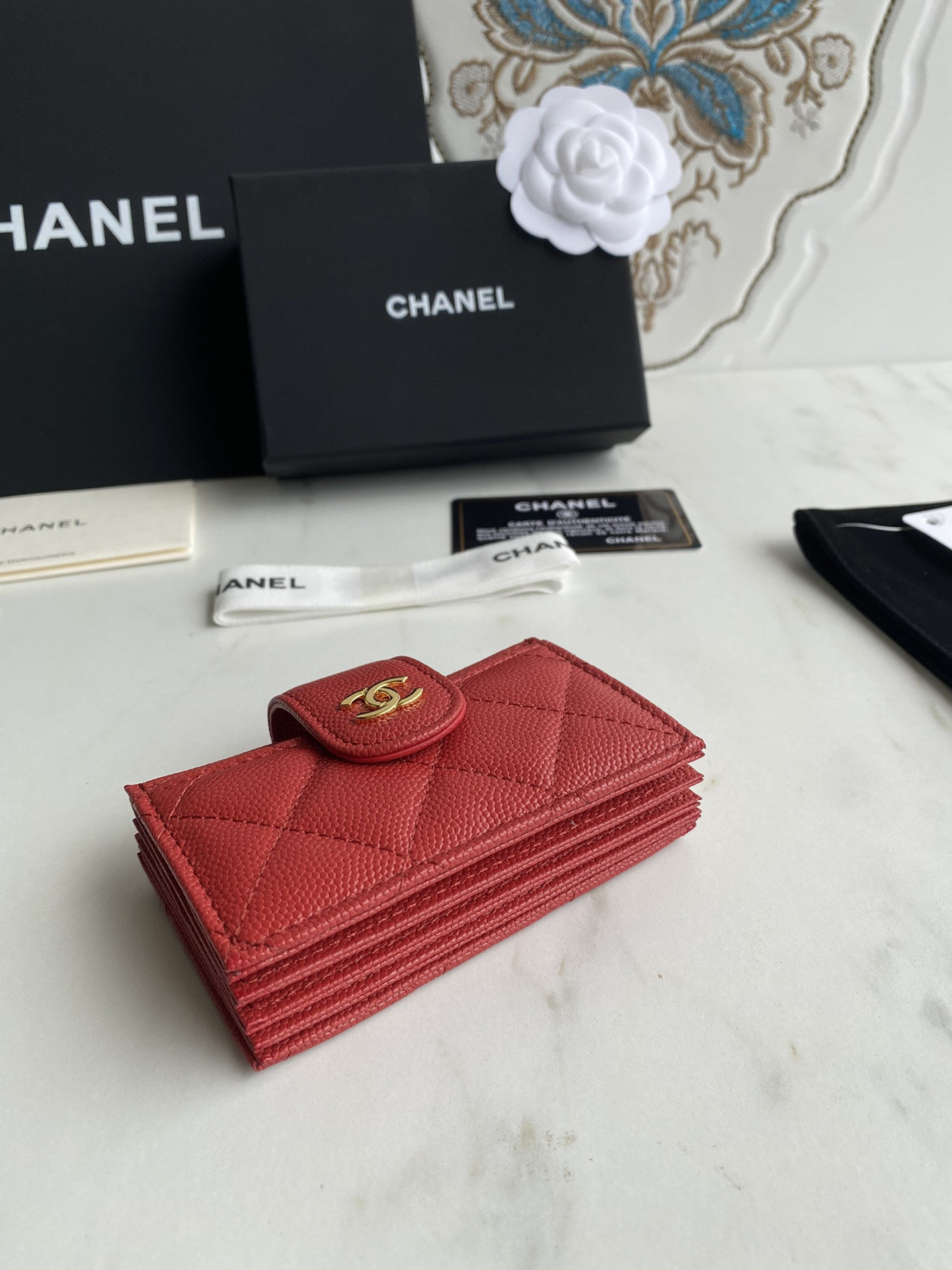Chanle Flap Wallet