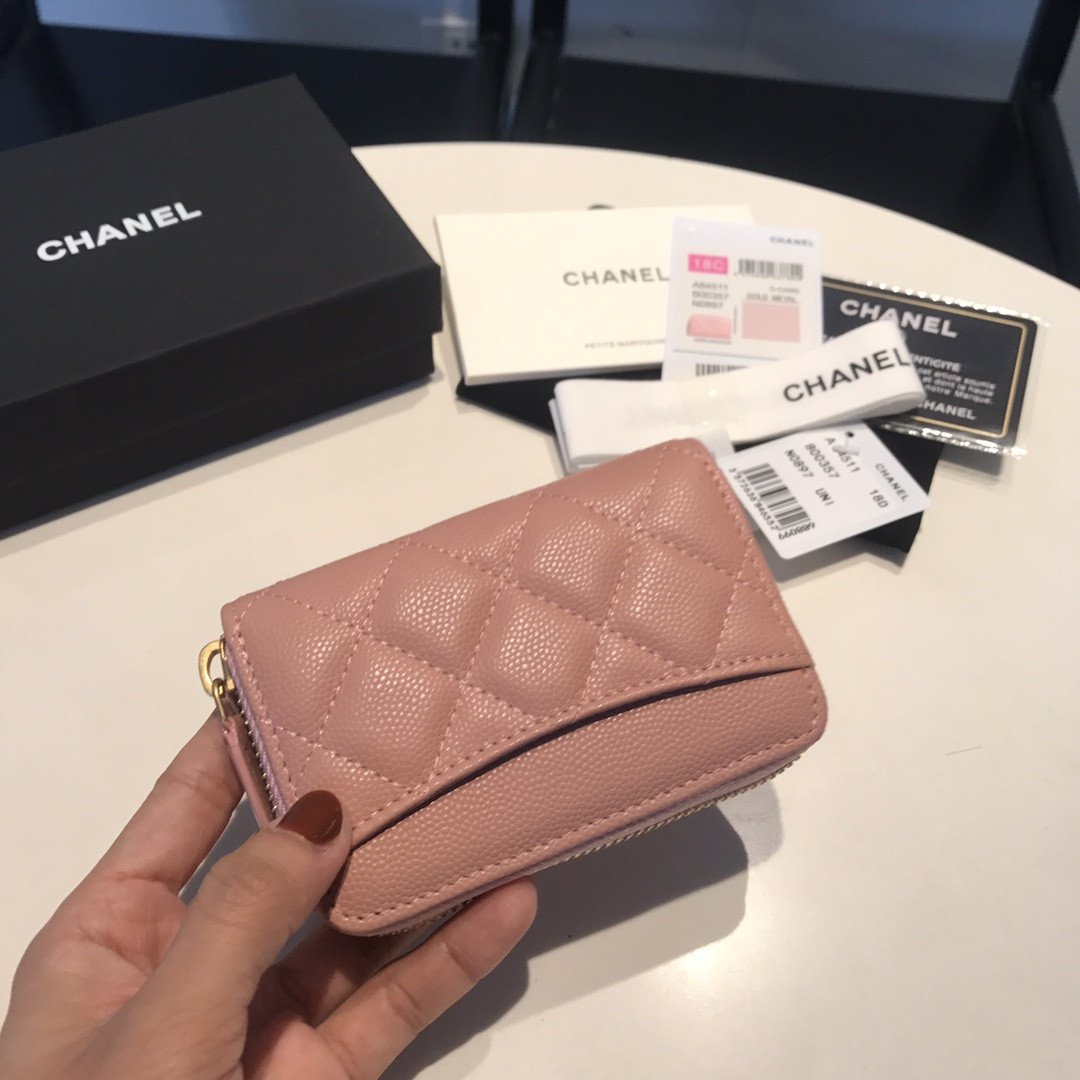Chanle Zipped Wallet