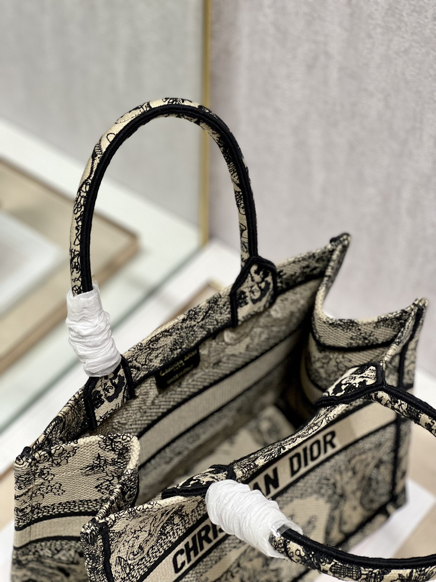 Small Dior Book Tote