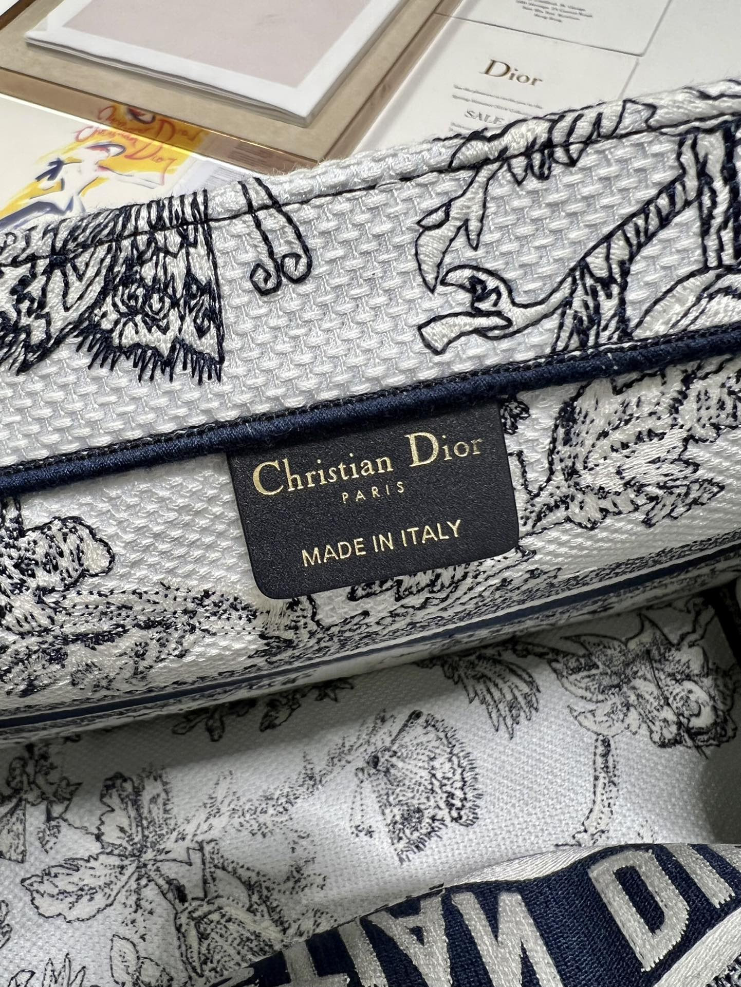 Medium Dior Book Tote