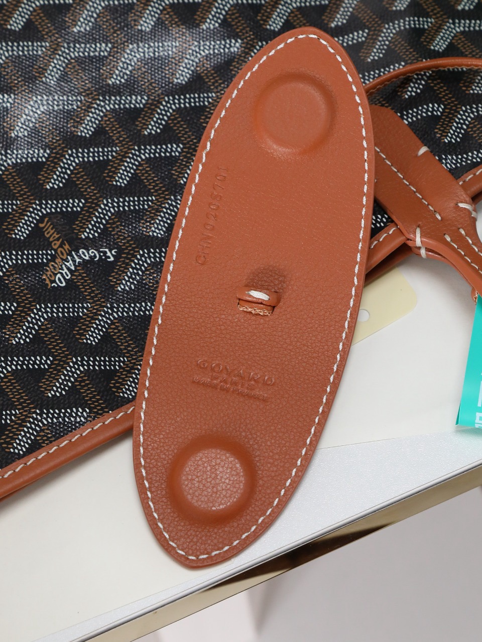 Goyard Saint Louis GM Bag Black & Tan 34cm x 20cm x 40cm