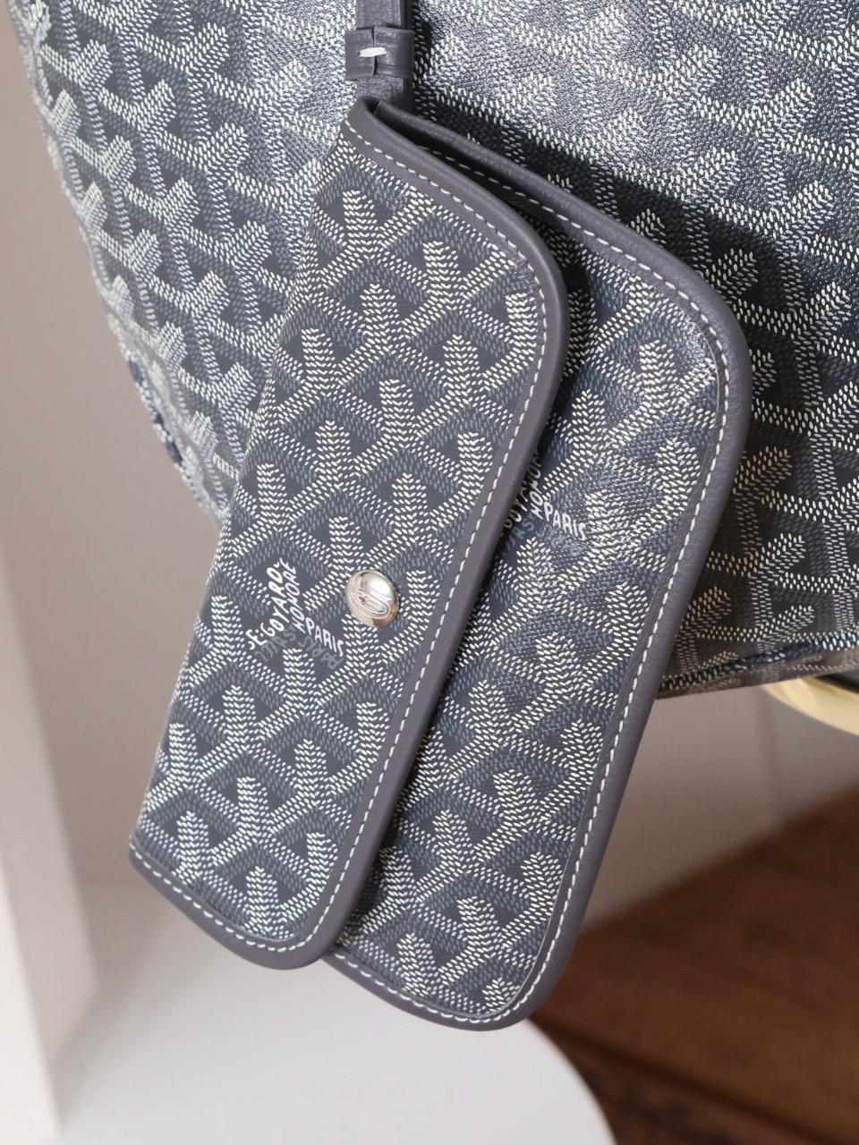 Goyard Saint Louis GM Bag Grey 34cm x 20cm x 40cm