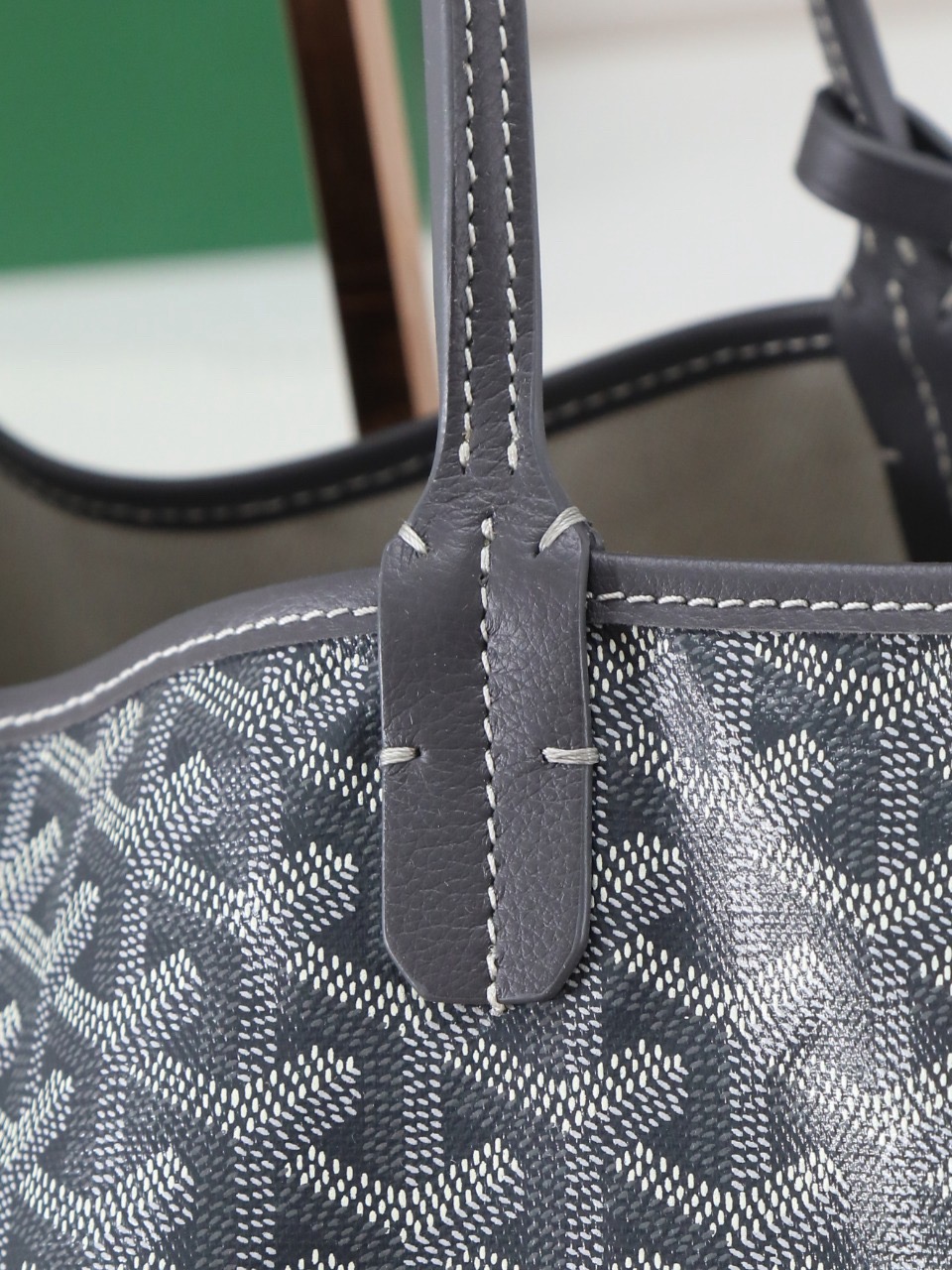 Goyard Saint Louis GM Bag Grey 34cm x 20cm x 40cm
