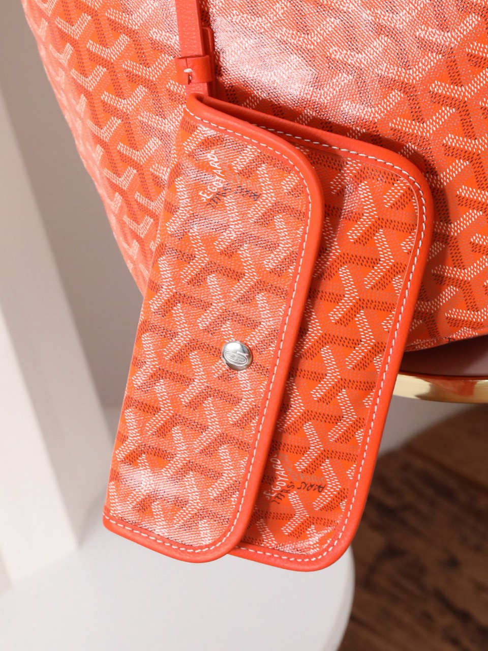 Goyard Saint Louis GM Bag Orange 34cm x 20cm x 40cm