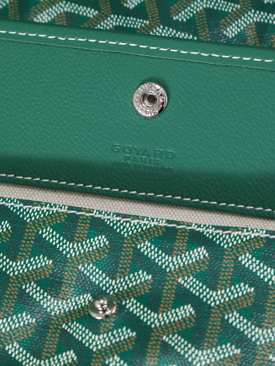Goyard Saint Louis GM Bag Green 34cm x 20cm x 40cm