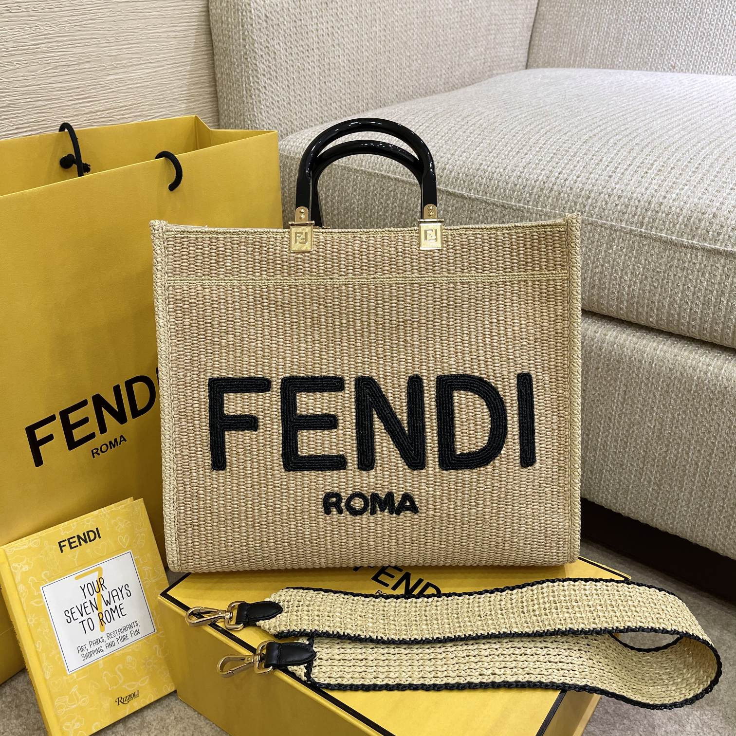 FENDI SUNSHINE TOTE