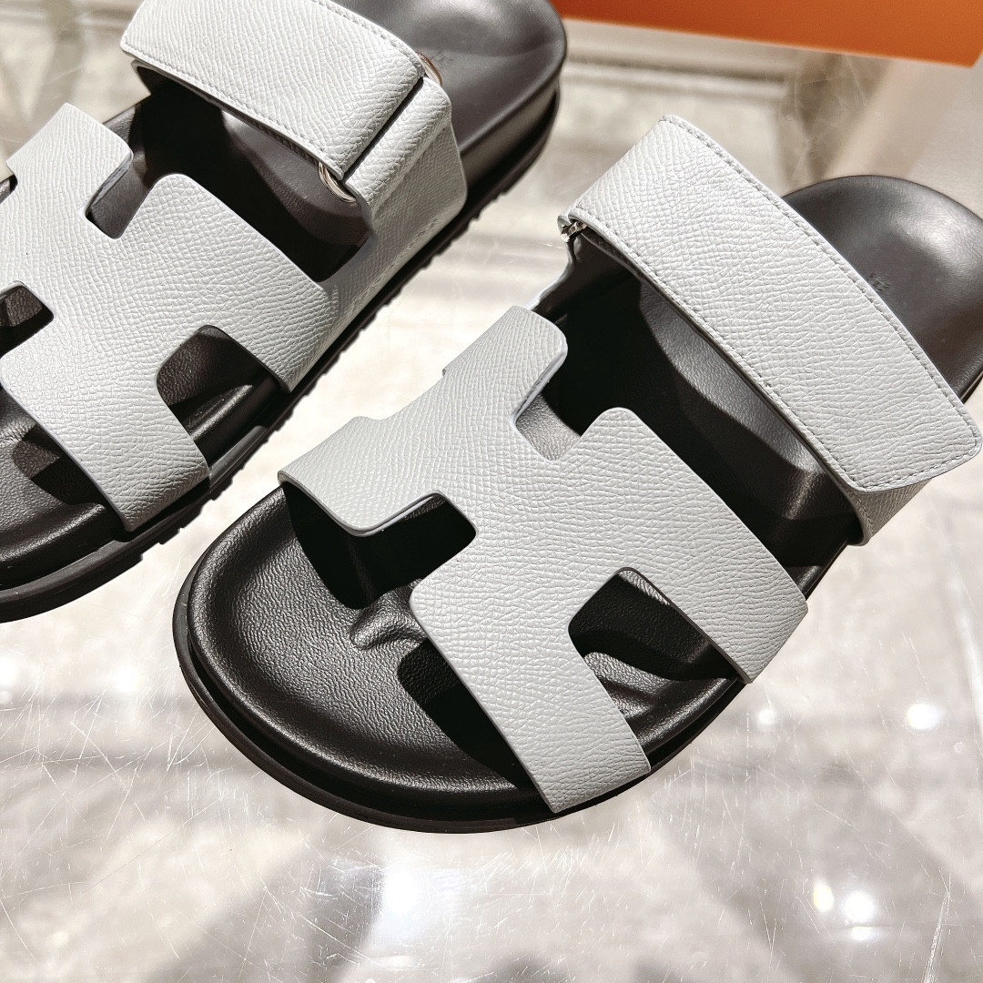 Hermes Chypre Slippers