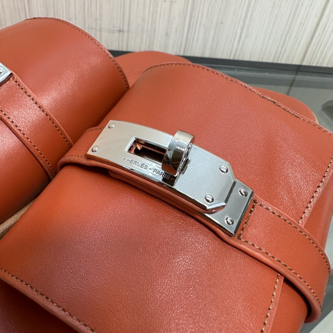 HERMES KELLY LOCK SLIPPERS