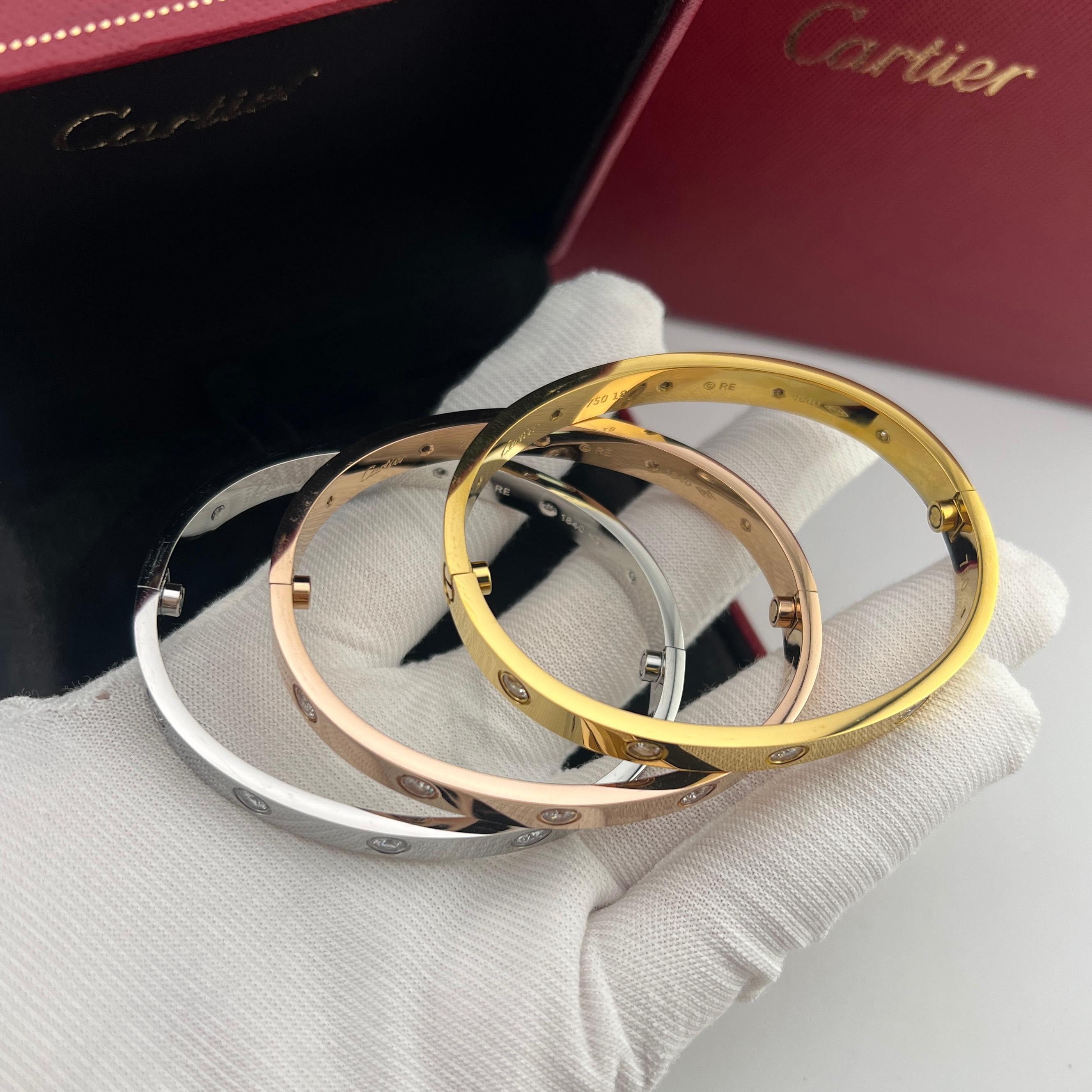 cartier love bracelet 10 Di*m*nds