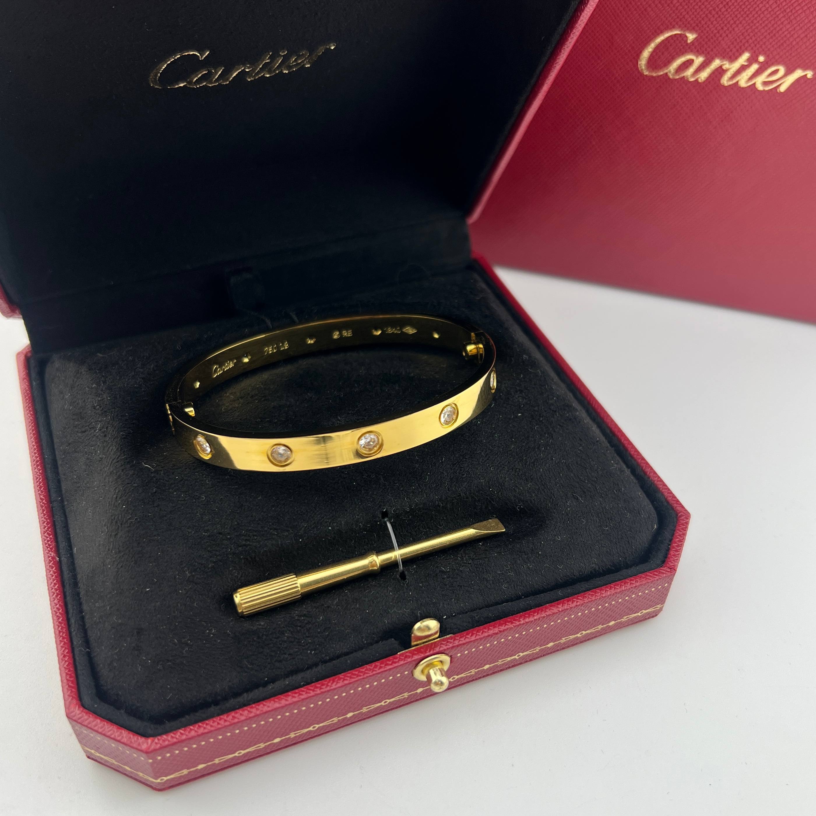 cartier love bracelet 10 Di*m*nds